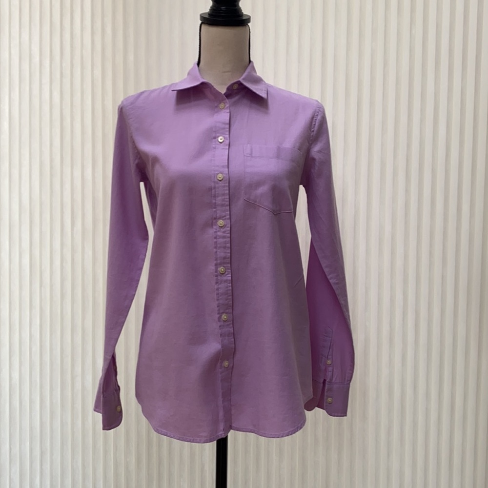 Banana Republic Dillon Oxford shirt -lavender- XS NEW